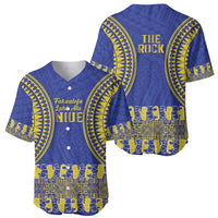 Fakaalofa Lahi Atu Niue Baseball Jersey Siapo Pattern With Puakenikeni LT14 - Polynesian Pride