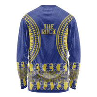 Fakaalofa Lahi Atu Niue Long Sleeve Shirt Siapo Pattern With Puakenikeni