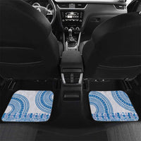 Niue Language Week Car Mats The Rock Coconut Crab - Siapo Blue Pastel