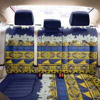 Tokelau Language Week Back Car Seat Cover Tokelauan Tuluma With Gardenia Thunbergia LT14 - Polynesian Pride