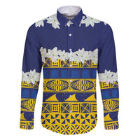 Tokelau Language Week Family Matching Mermaid Dress and Hawaiian Shirt Tokelauan Tuluma With Gardenia Thunbergia