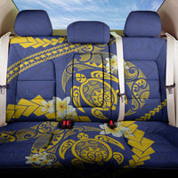 Te Vaiaho o te Gagana Tokelau Back Car Seat Cover Polynesian Turtle - Malo Ni! LT14 One Size Blue - Polynesian Pride