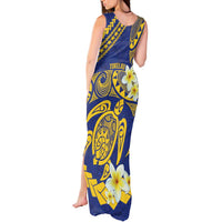 Te Vaiaho o te Gagana Tokelau Tank Maxi Dress Polynesian Turtle - Malo Ni! LT14 - Polynesian Pride