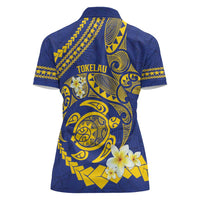 Te Vaiaho o te Gagana Tokelau Women Polo Shirt Polynesian Turtle - Malo Ni! LT14 - Polynesian Pride