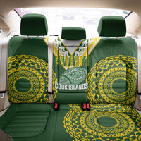 Avaiki Cook Islands Rugby Back Car Seat Cover Kuki Airani Tatau Green LT14 - Polynesian Pride