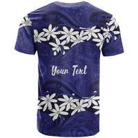 Personalised Cook Islands Pukapuka T Shirt Tiare Maori Polynesian Waves Tattoo