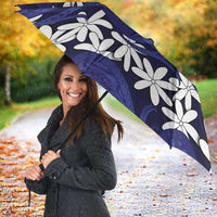 Personalised Cook Islands Pukapuka Umbrella Tiare Maori Polynesian Waves Tattoo