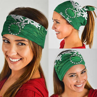 Personalised Cook Islands Rarotonga Neck Gaiter Tiare Maori Polynesian Waves Tattoo