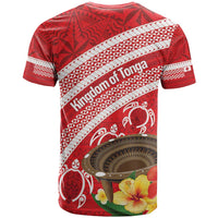 Kingdom Of Tonga Emancipation Day T Shirt Tongan Ngatu With Kumete Red