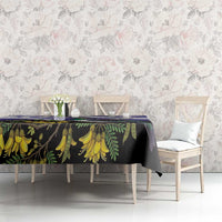 Kekeru New Zealand Matariki Tablecloth Kukupa Kowhai Maori New Year Purple Version LT14 - Polynesian Pride