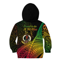 Polynesian Pride Vanuatu Kid Hoodie Proud To Be A Ni-Van LT14 - Polynesian Pride