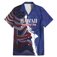 Personalized Hawaii Statehood Day Family Matching Mermaid Dress and Hawaiian Shirt 66th Anniversary - Polynesian Pride