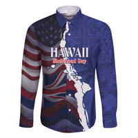 Personalized Hawaii Statehood Day Family Matching Summer Maxi Dress and Hawaiian Shirt 66th Anniversary - Polynesian Pride