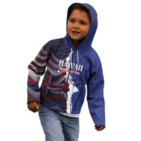 Personalized Hawaii Statehood Day Kid Hoodie 66th Anniversary - Polynesian Pride