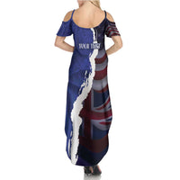 Personalized Hawaii Statehood Day Summer Maxi Dress 66th Anniversary - Polynesian Pride