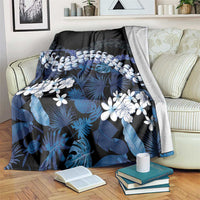 Polu Aloha Hawaii Lei Blanket Tropical Flowers Elegant Vibe - Polynesian Pride