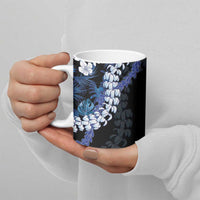 Polu Aloha Hawaii Lei Ceramic Mug Tropical Flowers Elegant Vibe - Polynesian Pride