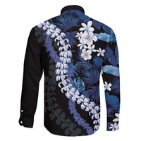 Polu Aloha Hawaii Lei Family Matching Mermaid Dress and Hawaiian Shirt Tropical Flowers Elegant Vibe LT14 - Polynesian Pride