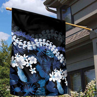 Polu Aloha Hawaii Lei Garden Flag Tropical Flowers Elegant Vibe - Polynesian Pride