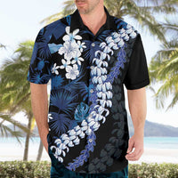 Polu Aloha Hawaii Lei Hawaiian Shirt Tropical Flowers Elegant Vibe - Polynesian Pride