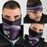 Poni Aloha Hawaii Lei Neck Gaiter Tropical Flowers Elegant Vibe - Polynesian Pride