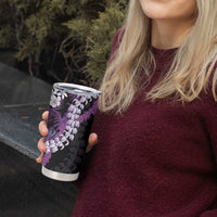 Poni Aloha Hawaii Lei Tumbler Cup Tropical Flowers Elegant Vibe - Polynesian Pride