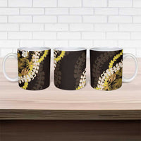 Kula Aloha Hawaii Lei Ceramic Mug Tropical Flowers Elegant Vibe - Polynesian Pride