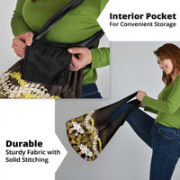 Kula Aloha Hawaii Lei Grocery Bag Tropical Flowers Elegant Vibe - Polynesian Pride