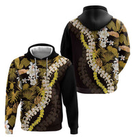 Kula Aloha Hawaii Lei Hoodie Tropical Flowers Elegant Vibe - Polynesian Pride