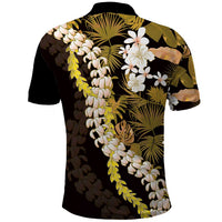 Kula Aloha Hawaii Lei Polo Shirt Tropical Flowers Elegant Vibe - Polynesian Pride
