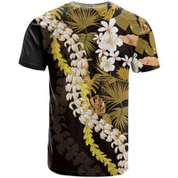 Kula Aloha Hawaii Lei T Shirt Tropical Flowers Elegant Vibe - Polynesian Pride