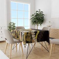 Kula Aloha Hawaii Lei Tablecloth Tropical Flowers Elegant Vibe - Polynesian Pride