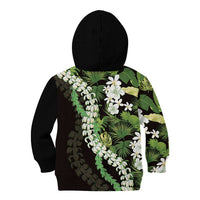 Omaomao Aloha Hawaii Lei Kid Hoodie Tropical Flowers Elegant Vibe - Polynesian Pride