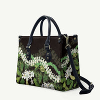 Omaomao Aloha Hawaii Lei Leather Bag Tropical Flowers Elegant Vibe - Polynesian Pride