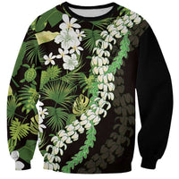 Omaomao Aloha Hawaii Lei Sweatshirt Tropical Flowers Elegant Vibe - Polynesian Pride