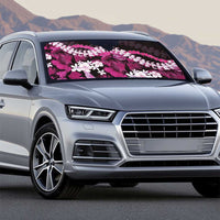 Akala Aloha Hawaii Lei Auto Sun Shade Tropical Flowers Elegant Vibe - Polynesian Pride