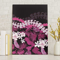Akala Aloha Hawaii Lei Canvas Wall Art Tropical Flowers Elegant Vibe - Polynesian Pride