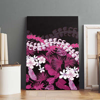 Akala Aloha Hawaii Lei Canvas Wall Art Tropical Flowers Elegant Vibe - Polynesian Pride