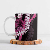 Akala Aloha Hawaii Lei Ceramic Mug Tropical Flowers Elegant Vibe - Polynesian Pride