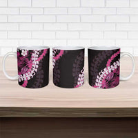 Akala Aloha Hawaii Lei Ceramic Mug Tropical Flowers Elegant Vibe - Polynesian Pride