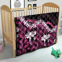 Akala Aloha Hawaii Lei Quilt Tropical Flowers Elegant Vibe - Polynesian Pride