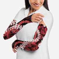 Ulaula Aloha Hawaii Lei Arm Sleeves Tropical Flowers Elegant Vibe - Polynesian Pride