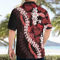 Ulaula Aloha Hawaii Lei Hawaiian Shirt Tropical Flowers Elegant Vibe - Polynesian Pride