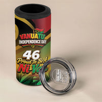 Vanuatu Independence Day 4 in 1 Can Cooler Tumbler Chibi Boar Proud To Be A Ni-Van LT14 - Polynesian Pride