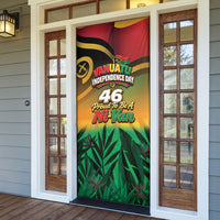Vanuatu Independence Day Door Cover Chibi Boar Proud To Be A Ni-Van LT14 - Polynesian Pride