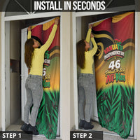 Vanuatu Independence Day Door Cover Chibi Boar Proud To Be A Ni-Van LT14 - Polynesian Pride