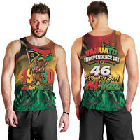 Vanuatu Independence Day Men Tank Top Chibi Boar Proud To Be A Ni-Van LT14 - Polynesian Pride