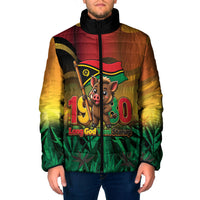 Vanuatu Independence Day Padded Jacket Chibi Boar Proud To Be A Ni-Van LT14 Men Multicolor - Polynesian Pride