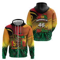 Vanuatu Independence Day Zip Hoodie Chibi Boar Proud To Be A Ni-Van LT14 - Polynesian Pride