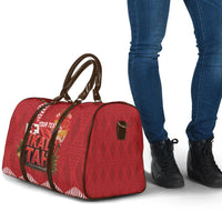 Tonga Rugby Custom Travel Bag 2026 Go Ikale Tahi Ngatu Pattern LT14 - Polynesian Pride